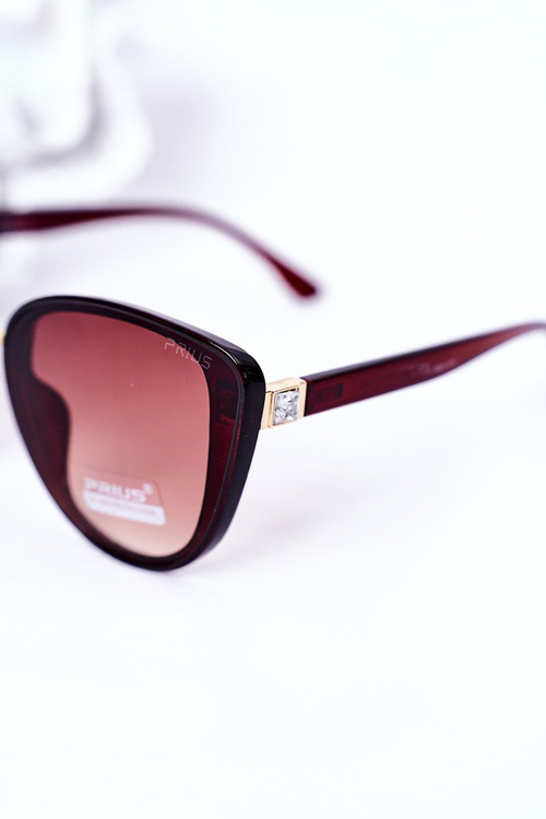 Okulary Przeciwsłoneczne Butterfly Brązowe Ombre