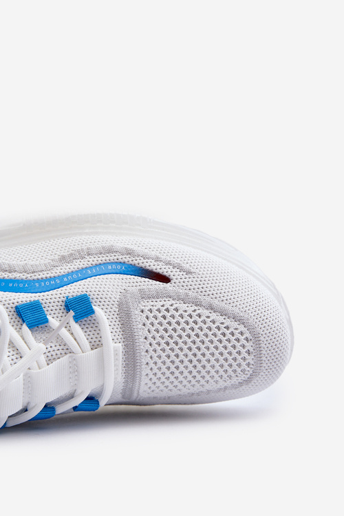 Buty Sportowe Męskie HI-POLY SYSTEM Big Star NN174451 Białe