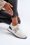 Damskie Sneakersy Buty Sportowe Białe Daisee