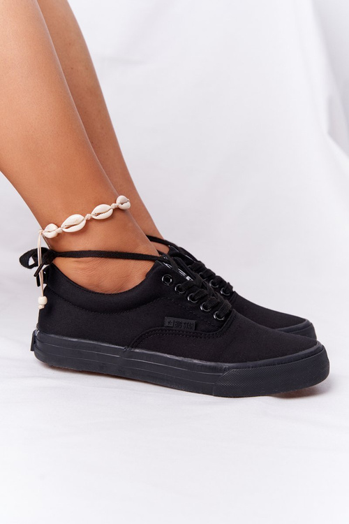 Damskie Tenisówki BIG STAR FF274164 Czarne