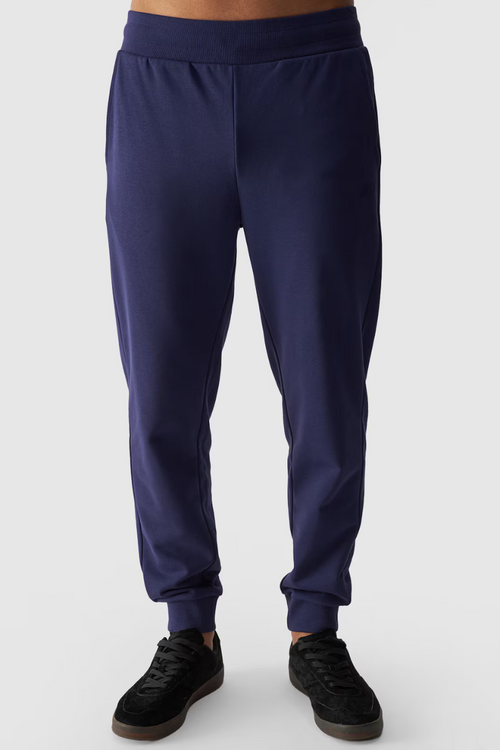 Męskie Spodnie Dresowe Joggery 4FWMM00TTROM0942-31S Granatowe