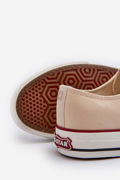 Trampki Męskie Big Star NN174058 Beżowe