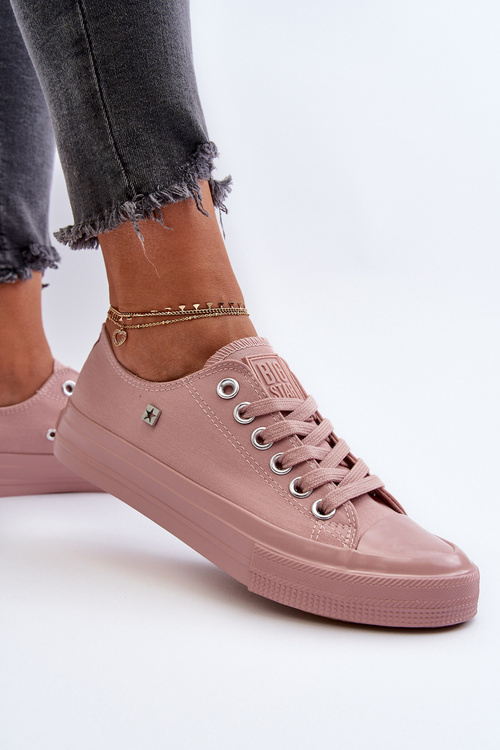 Klasyczne Trampki Damskie Big Star NN274291 Różowe