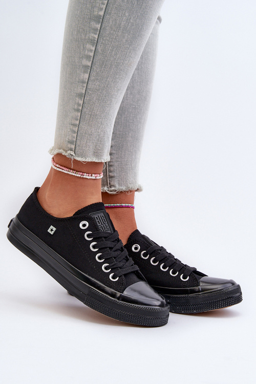 Klasyczne Trampki Damskie Big Star NN274284 Czarne