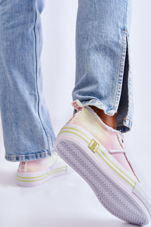 Damskie Niskie Trampki Big Star LL274174 Multikolor