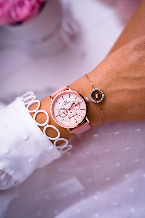 Damski Zegarek Giorgio & Dario Różowy Ranaha