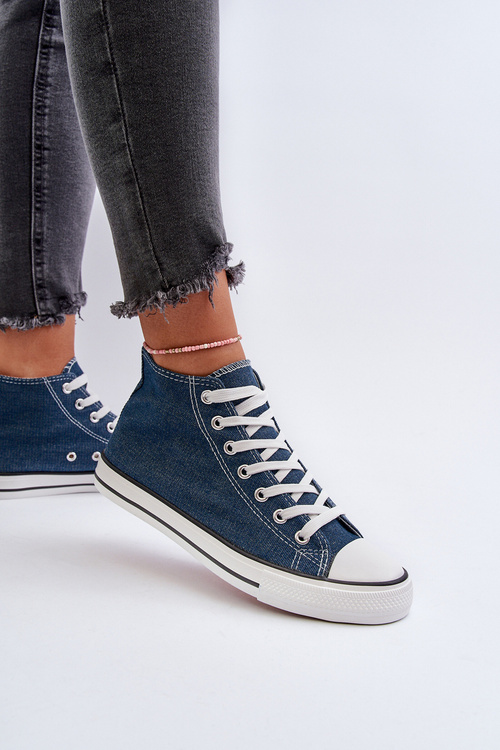 Trampki Damskie Jeansowe Socerio