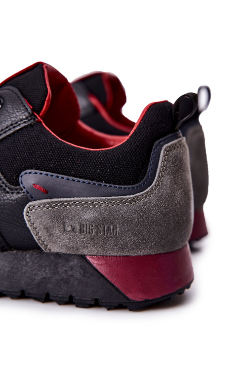 Buty Sportowe Męskie Memory Foam Big Star II174090 Czarne