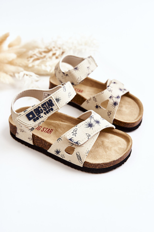 Dziecięce Sandałki Big Star JJ374379 Białe