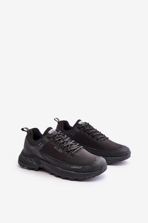 Wodoodporne Lekkie Buty Sportowe Trekkingowe Męskie McBraun Czarne