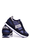 Damskie Sportowe Obuwie Sneakersy Big Star Granatowe GG274676