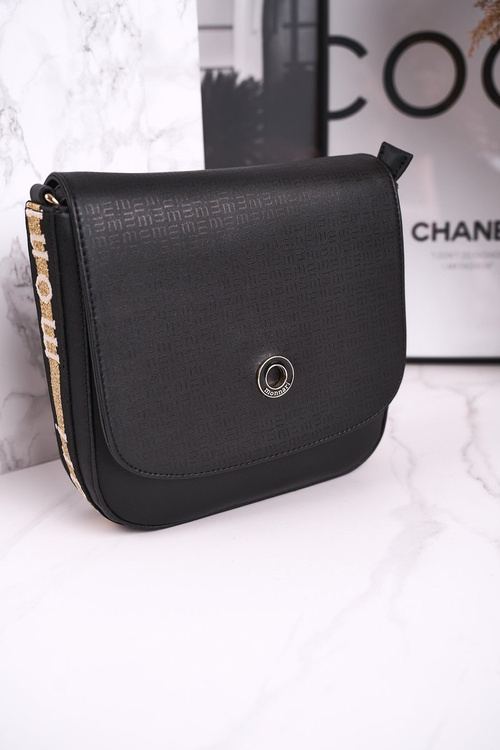 Torebka Listonoszka MONNARI BAG7460-M20 Czarna Print