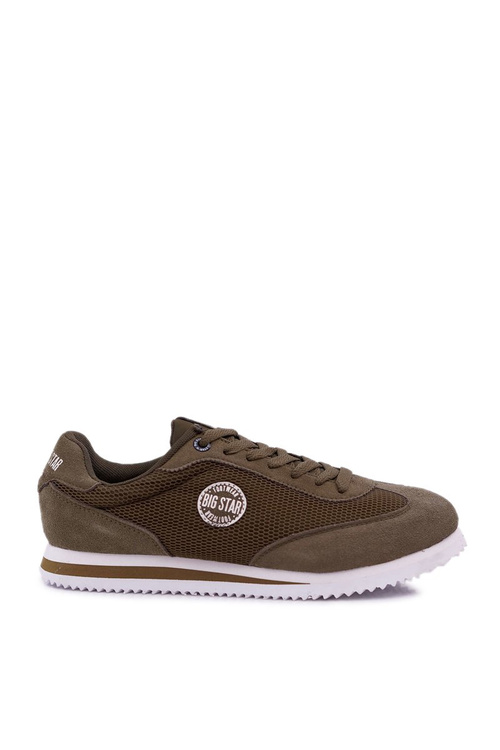 Sportowe Męskie Buty Big Star Khaki DD174088