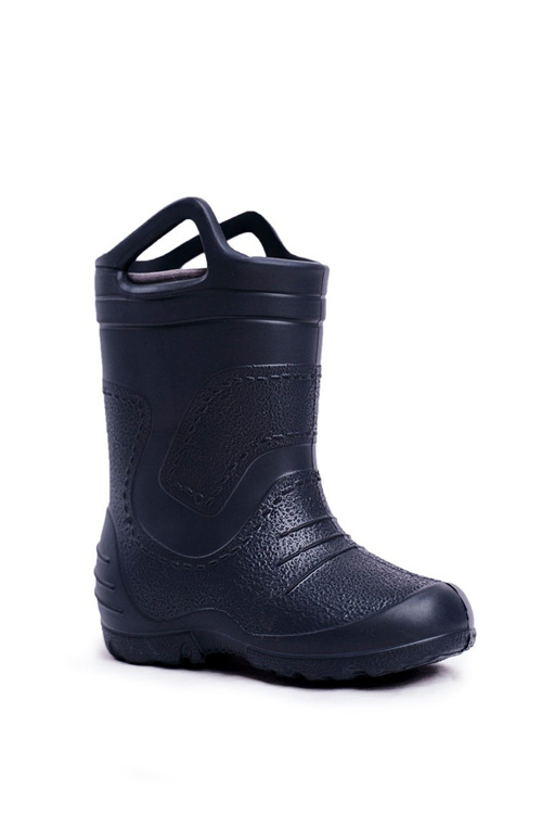 Dziecięce Kalosze Granatowe Wyjmowana Wkładka Stomilki