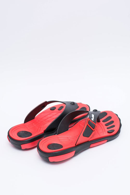 Męskie Klapki Japonki Lekkie Basen Czarne