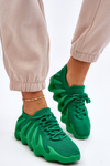 Damskie Wsuwane Sneakersy Zielone Myles