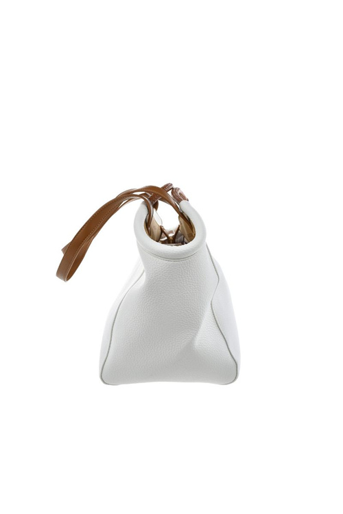 Duża Torebka Eko Skórzana Big Star NN574069 Biała