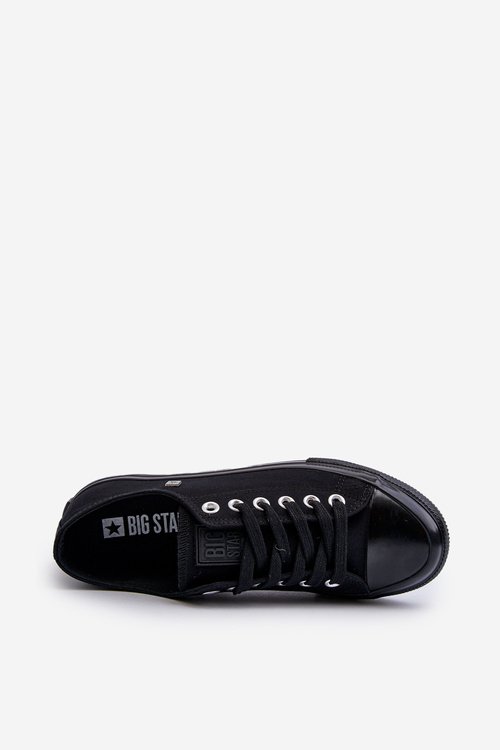 Trampki Męskie Niskie Big Star NN174110 Czarne