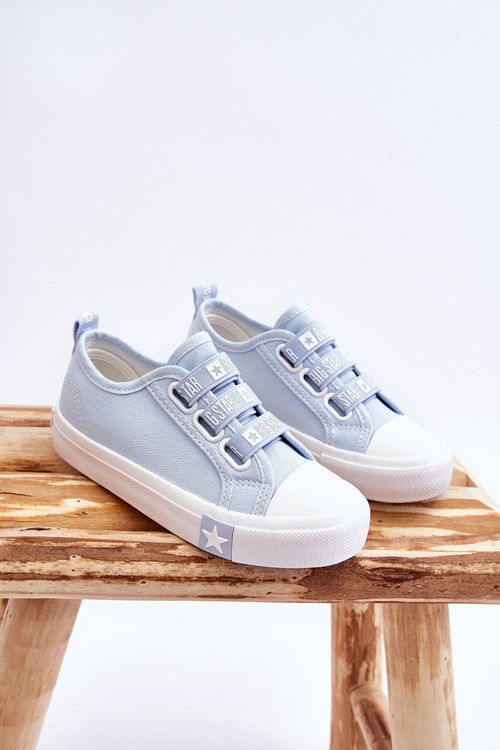 Dziecięce Trampki Wsuwane Big Star LL374009 Niebieskie
