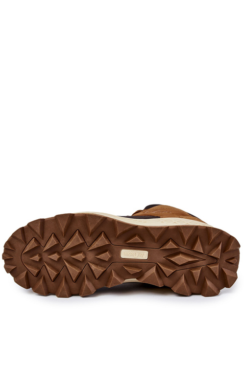 Męskie Ocieplane Botki Trapery Lee Cooper LCJ-22-01-1390 Camel