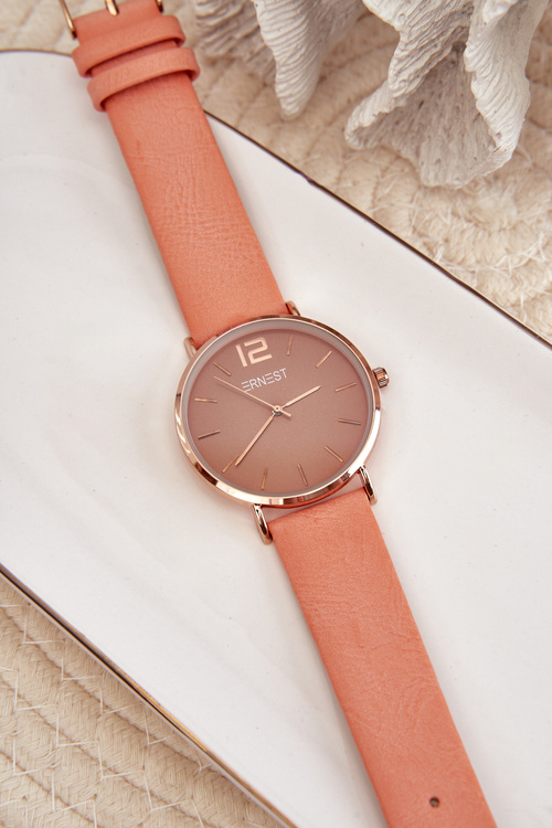 Damski Zegarek Ernest Koralowy Sandmill