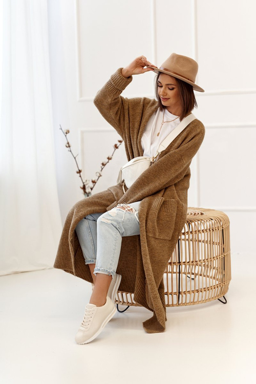 Damskie Sportowe Buty Sneakersy Beżowe Nova