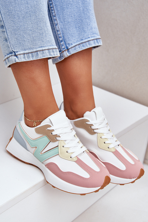 Buty Sportowe Sneakersy Damskie Multikolor Britma
