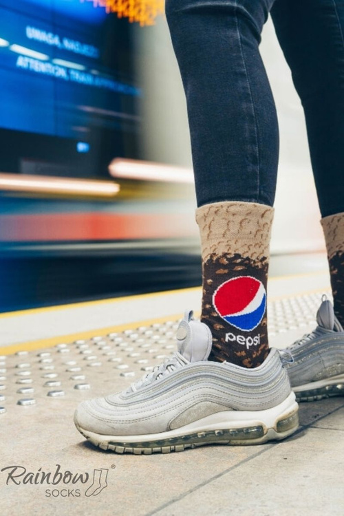 Skarpetki Rainbow Socks x Pepsi 1 Para
