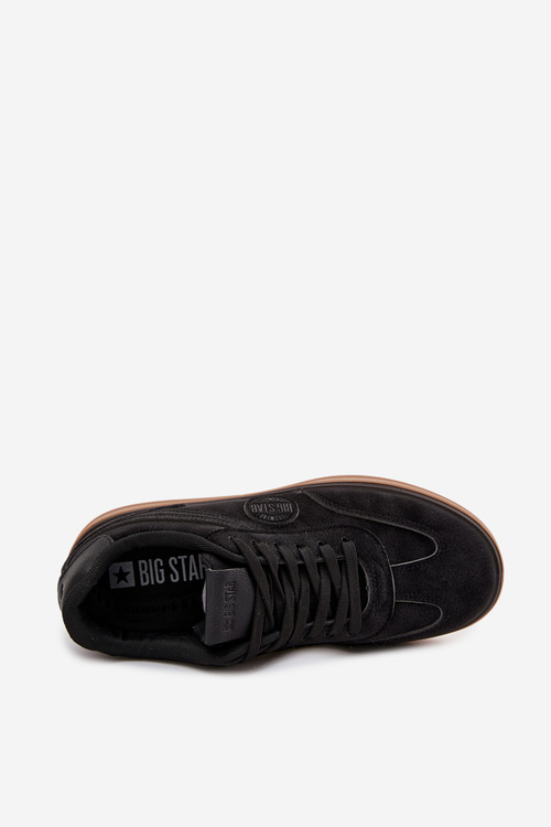 Sneakersy Męskie Niskie Big Star SS174019 HI-POLY SYSTEM Czarne