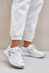 Buty Sportowe Damskie Big Star NN274A095 HI-POLY SYSTEM Biało-Zielone