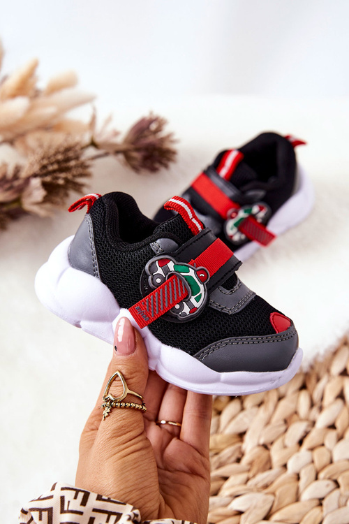 Dziecięce Sportowe Buty Na Rzep Befado 516P096 Czarne