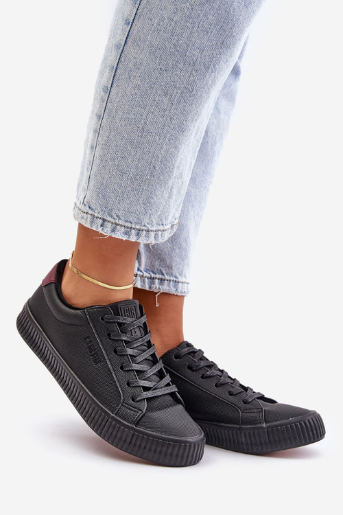 Ocieplane Trampki Damskie Big Star OO274A462 Czarne