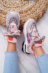 Sportowe Damskie Buty Różowe Focus