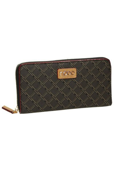 Duży Portfel Damski NOBO NPUR-F0080-C017 Brązowy