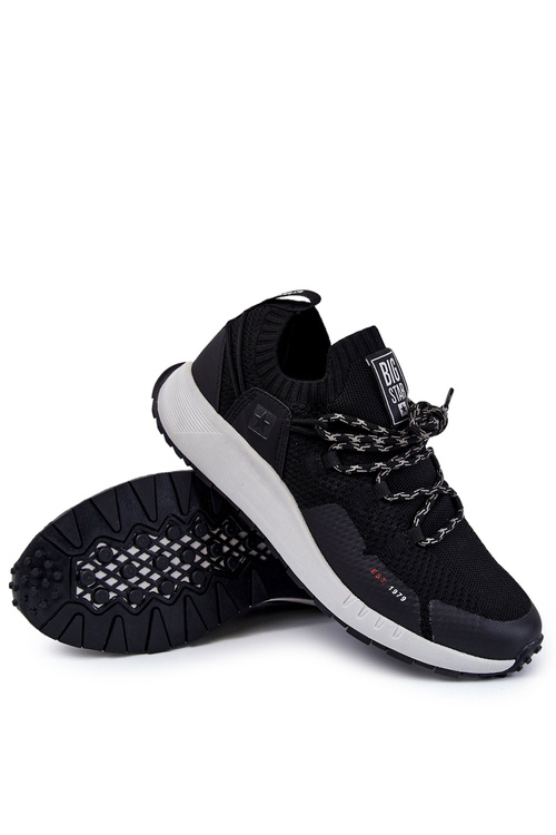 Męskie Buty Sportowe Big Star KK174015 Czarne