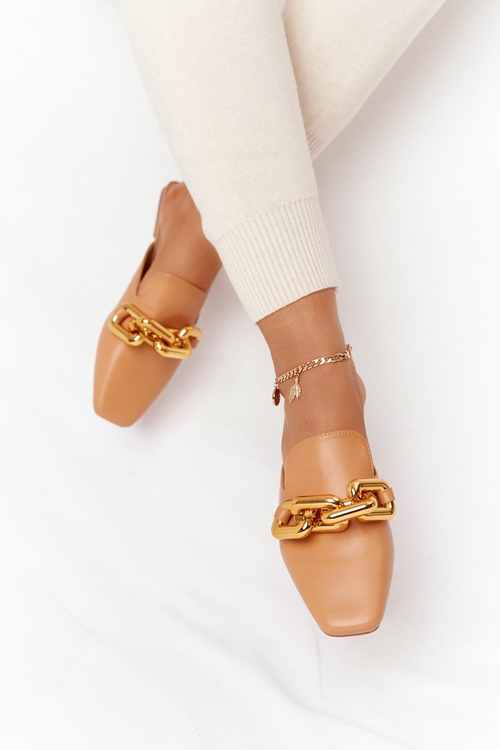 Klapki Z Cholewką I Łańcuchem Camel Call On Me