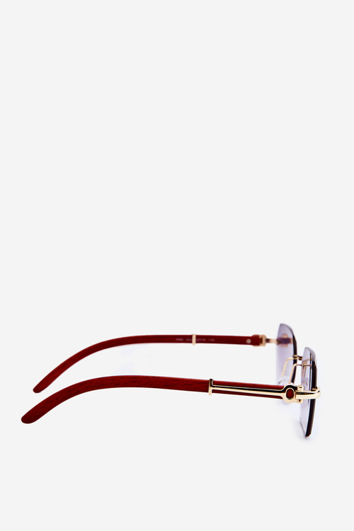 Okulary Przeciwsłoneczne Damskie UV400 Brązowe