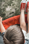 Dziecięce Przewiewne Trampki Czerwone Kids Club