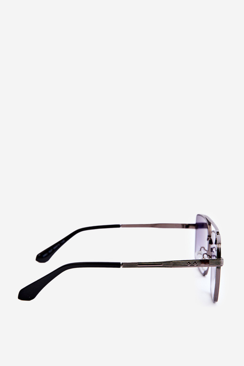 Okulary Przeciwsłoneczne Damskie UV400 Czarno-Fioletowe