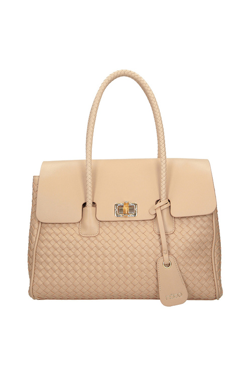 Duża Torebka Na Ramię Nobo M0870-C015 Beżowa