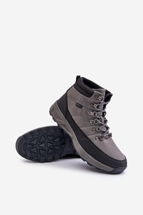 Ocieplane Buty Trekkingowe Męskie Lee Cooper LCJ-24-03-3033M Szare