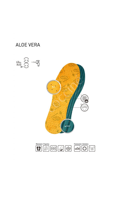Coccine Aloesowe Wkładki Lecznicze ALOE VERA