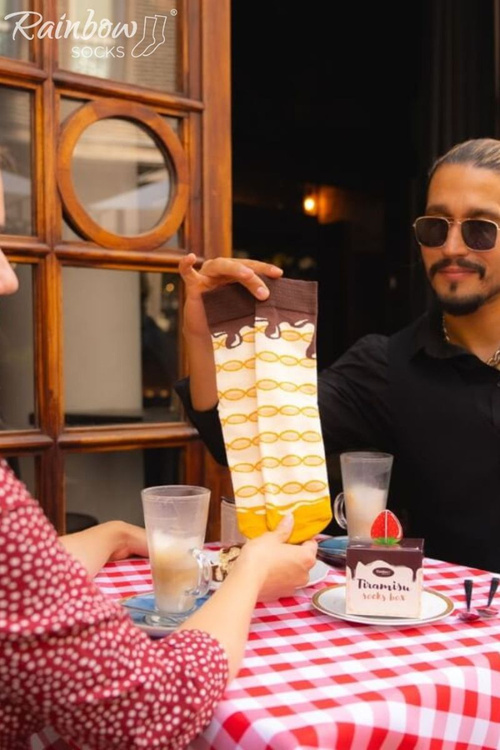 Skarpety Deser TIRAMISU 1 Para Rainbow Socks