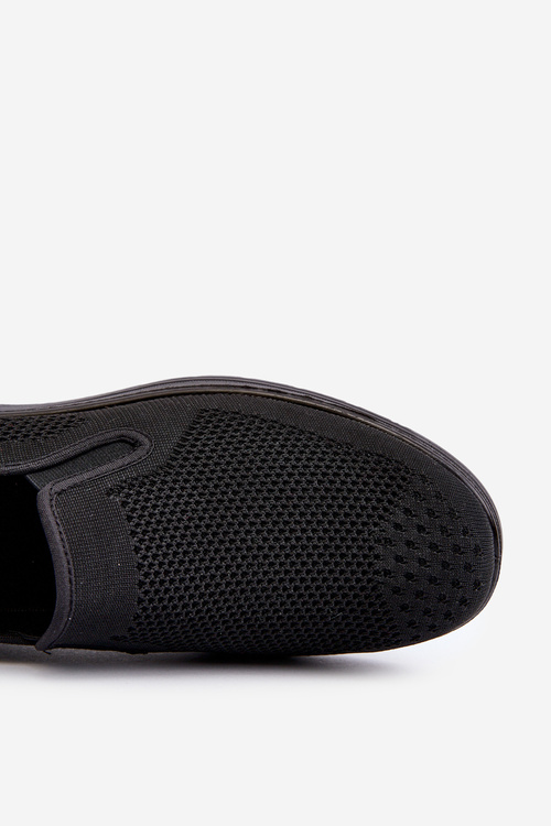 Męskie Trampki Tenisówki Czarne Nomiji