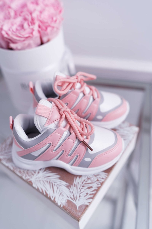 Dziecięce Buty Sportowe Różowe Nathie