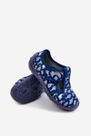 Dziecięce Półbuty Papcie Befado Rekiny 010X032 Granatowe