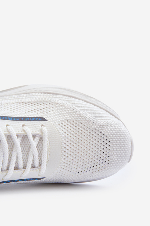 Buty Sportowe Męskie HI-POLY SYSTEM Big Star NN174374 Białe