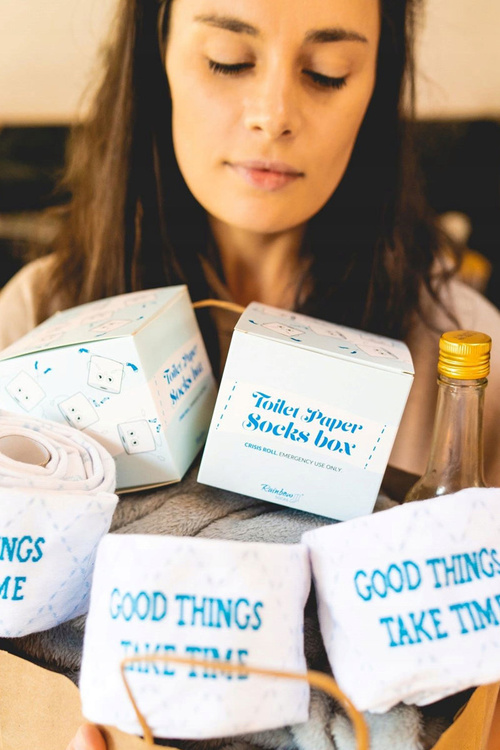 Skarpetki Rainbow Socks Papier Toaletowy 2 Pary