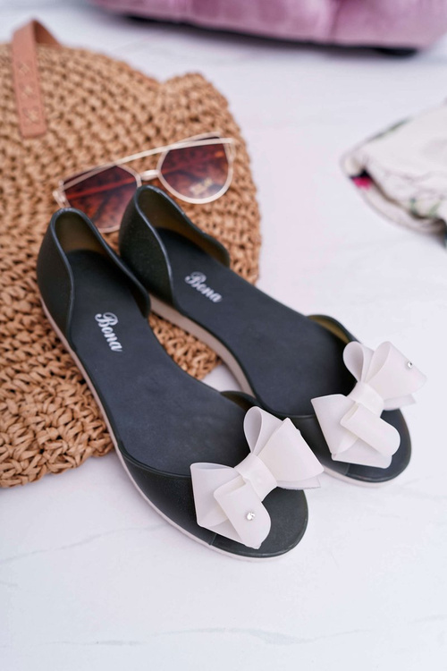 Gumowe Balerinki Meliski Kokardy Zielone Candy