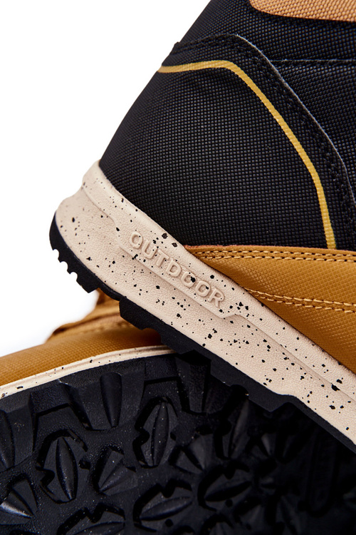 Męskie Buty Trekkingowe Ocieplane Big Star KK174373 Camel